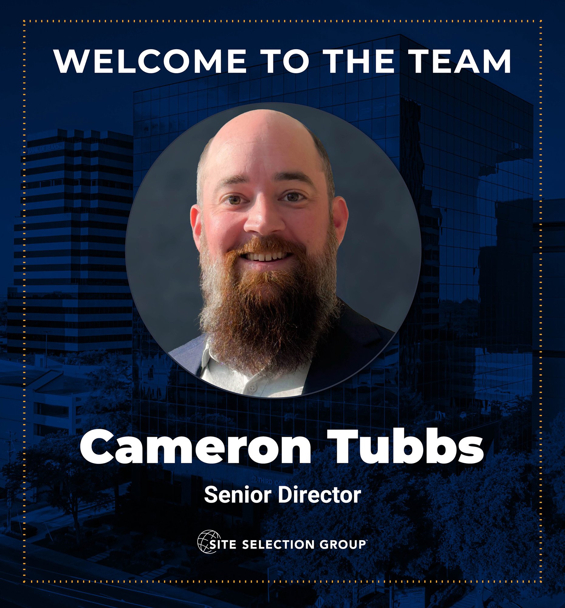 Cameron Tubbs Senior Director Data Analytics Site Selection Group