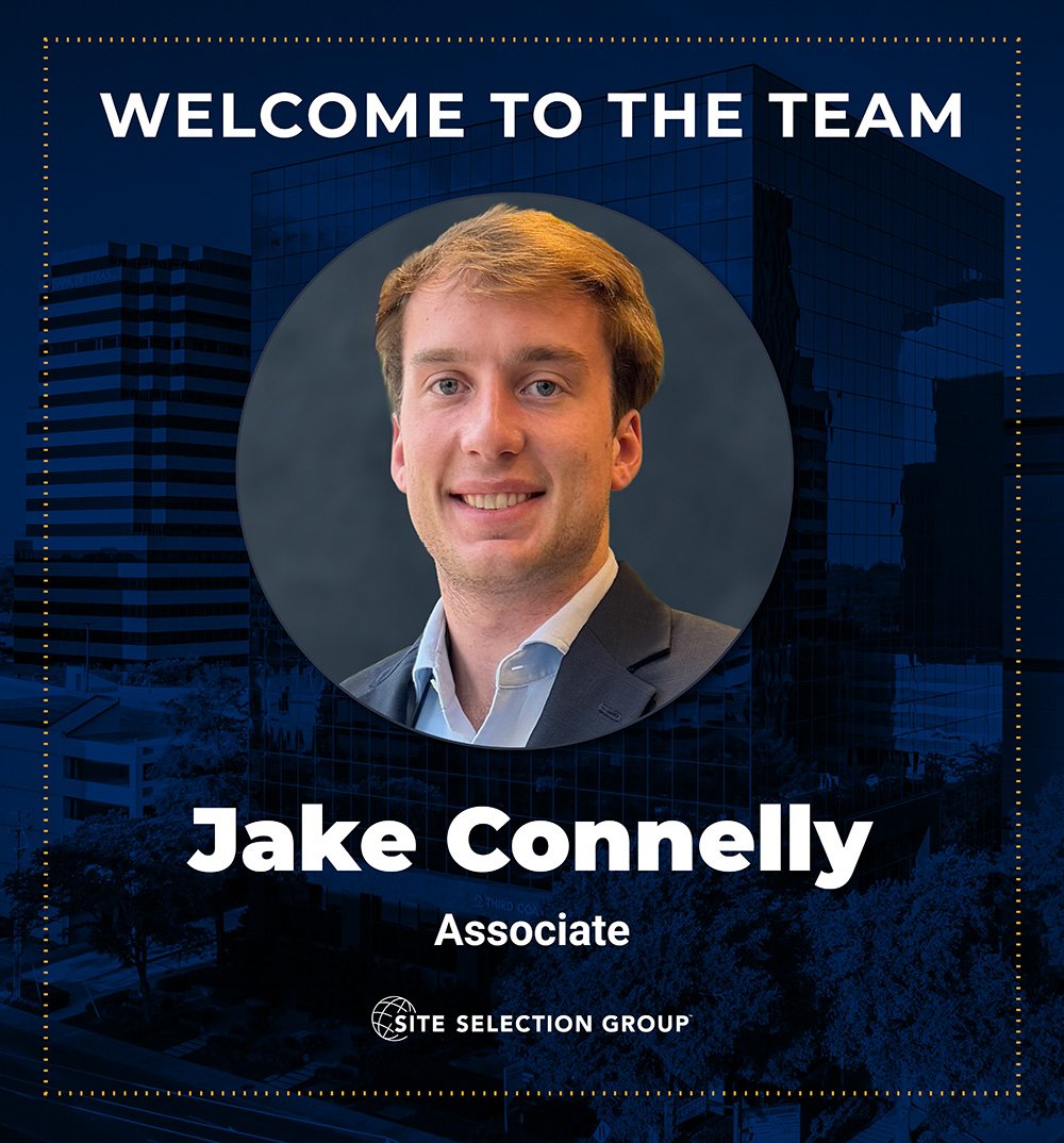 Site Selection Group Welcomes Jake Connelly as Associate Supporting Data Center Advisory Services