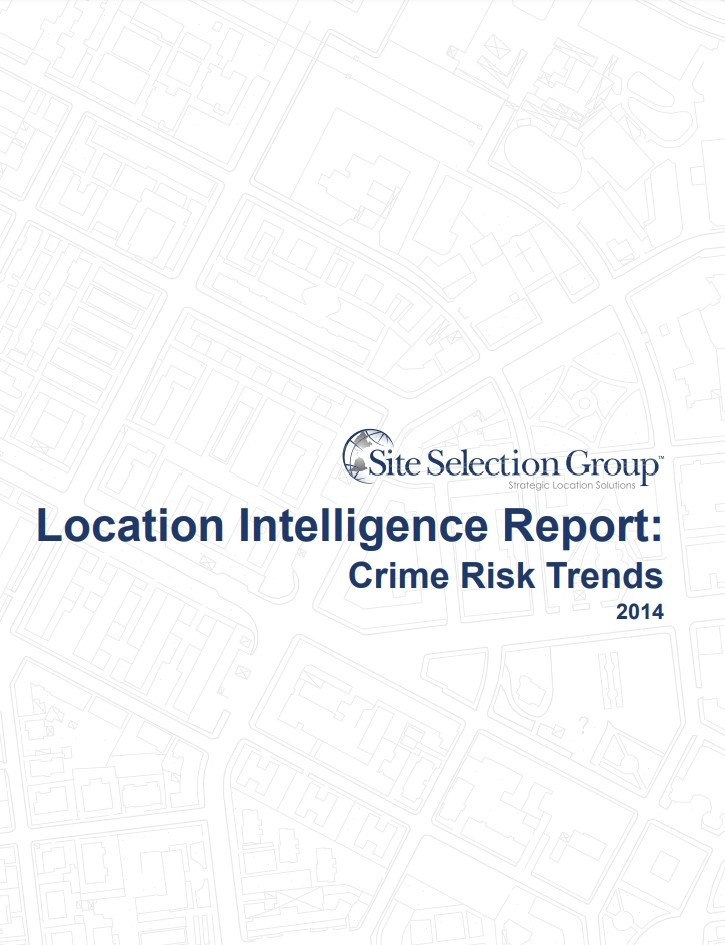 2014 Crime Risk Trends cover