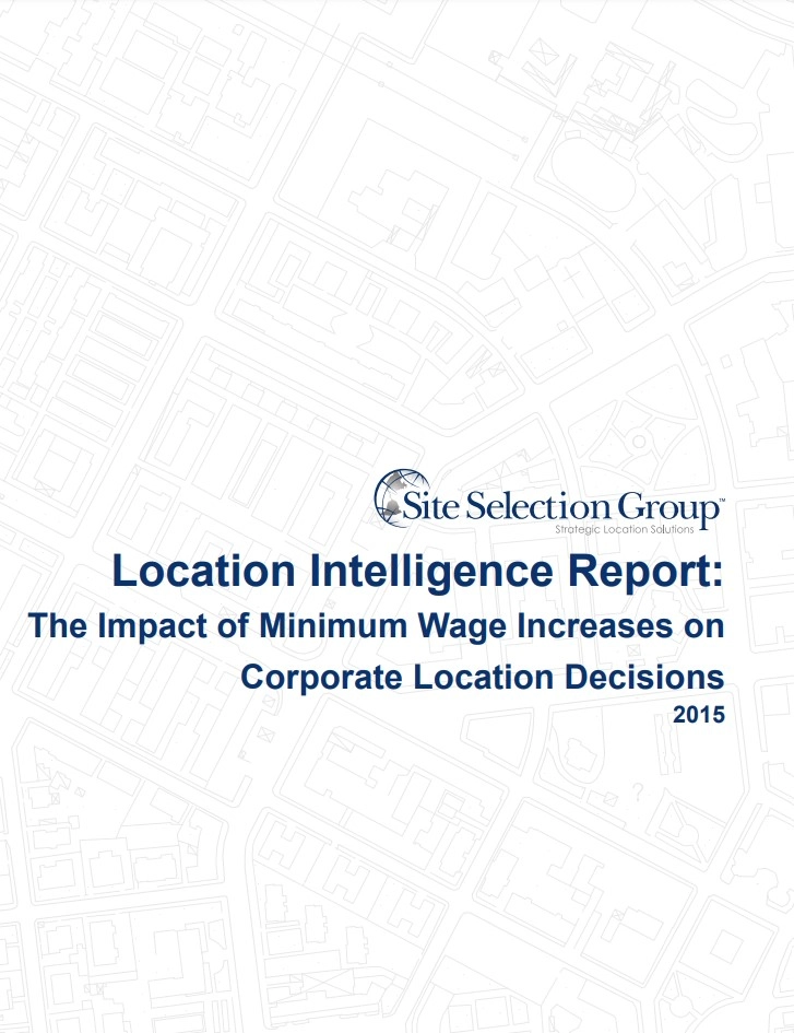 2015 Minimum Wage Trends Report cover