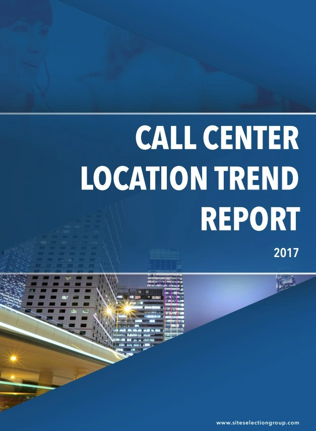2017 Call Center Location Trends Report cover