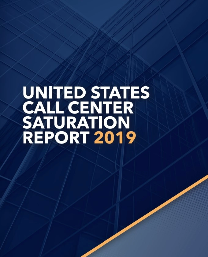 2019 U.S. Call Center Saturation Report Cover