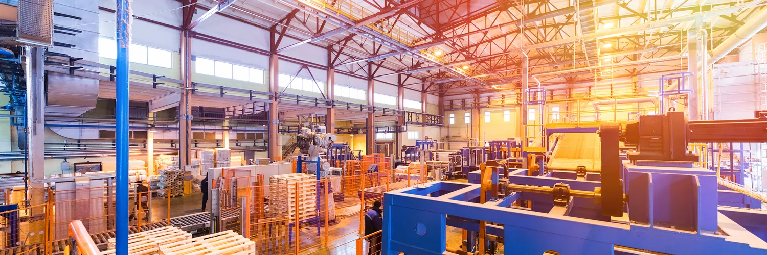 Distribution operations at a manufacturing plant
