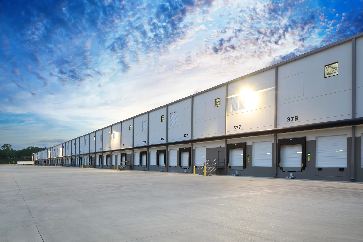 Distribution center located in the United States
